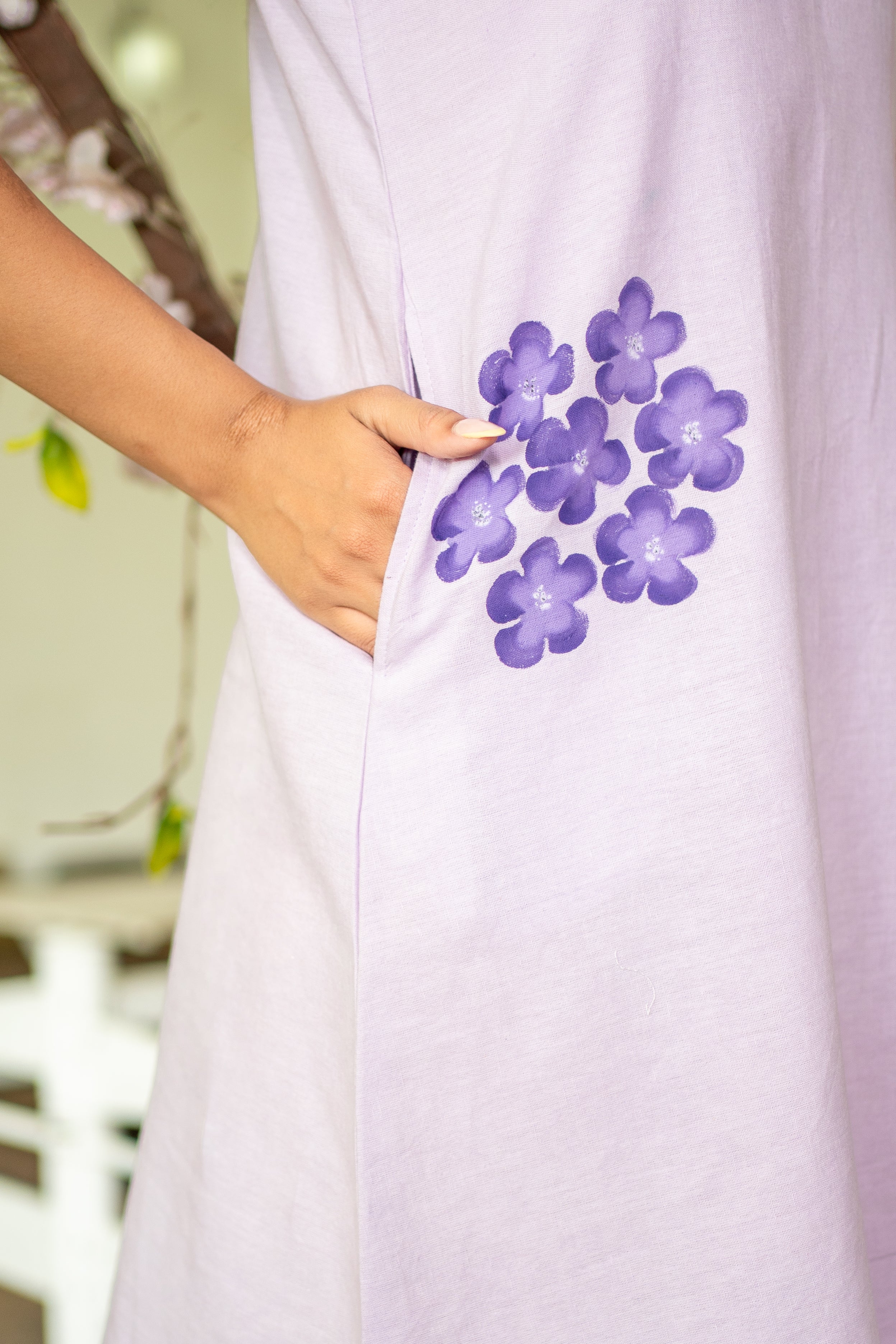 Lavender Bloom Dress