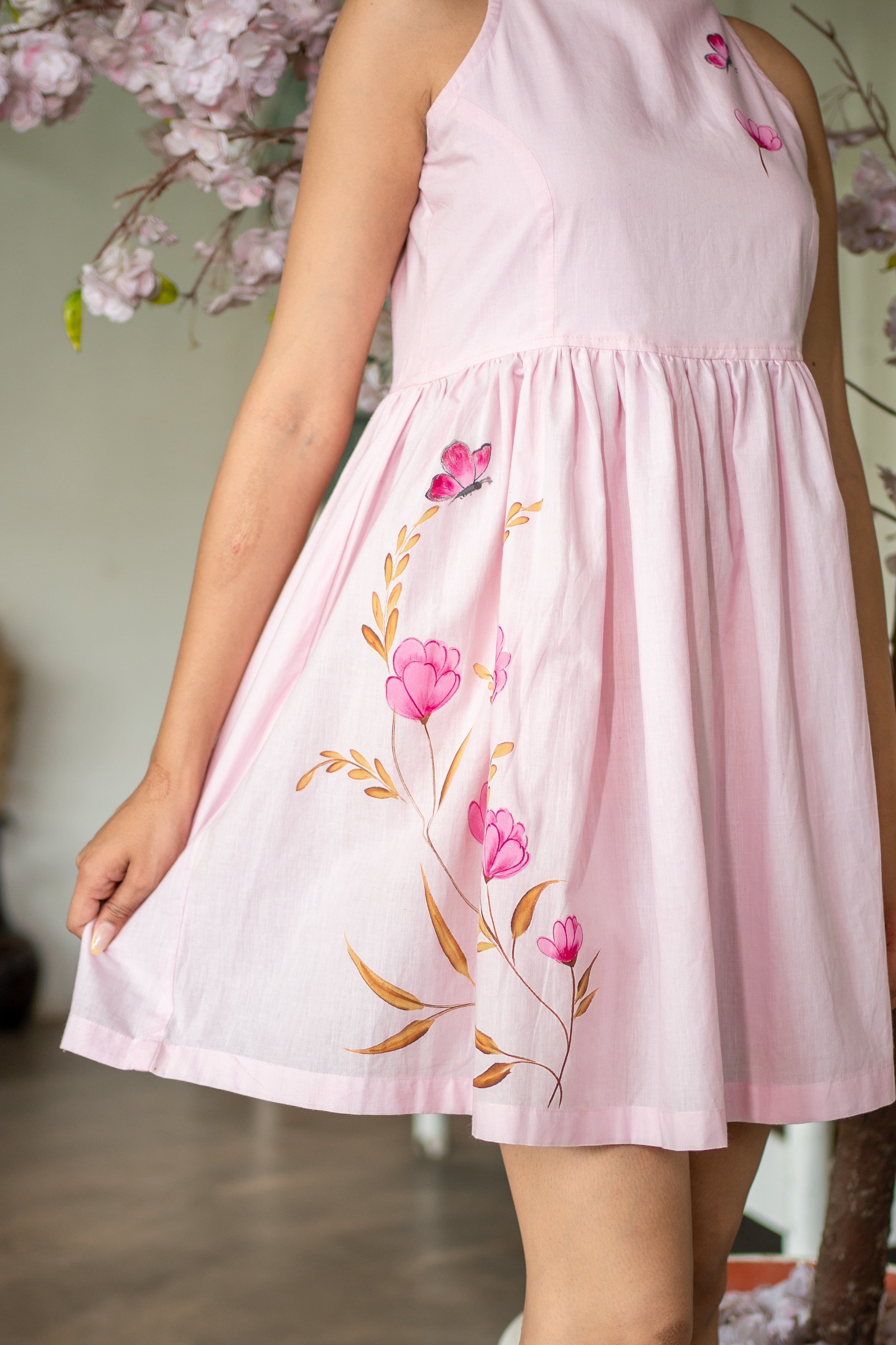 Blush Blossom Dress