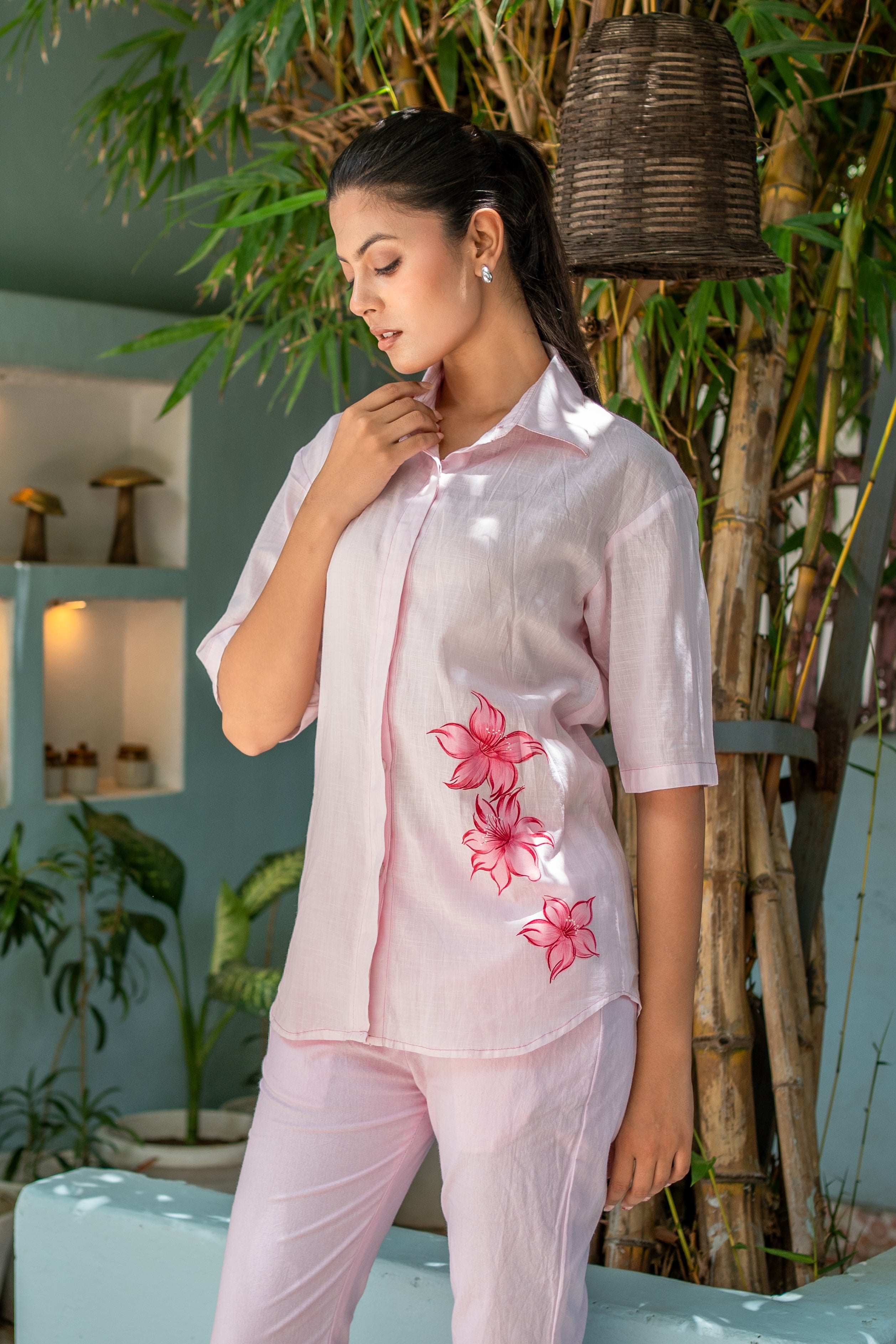 Rosé Glow Co-ord Set