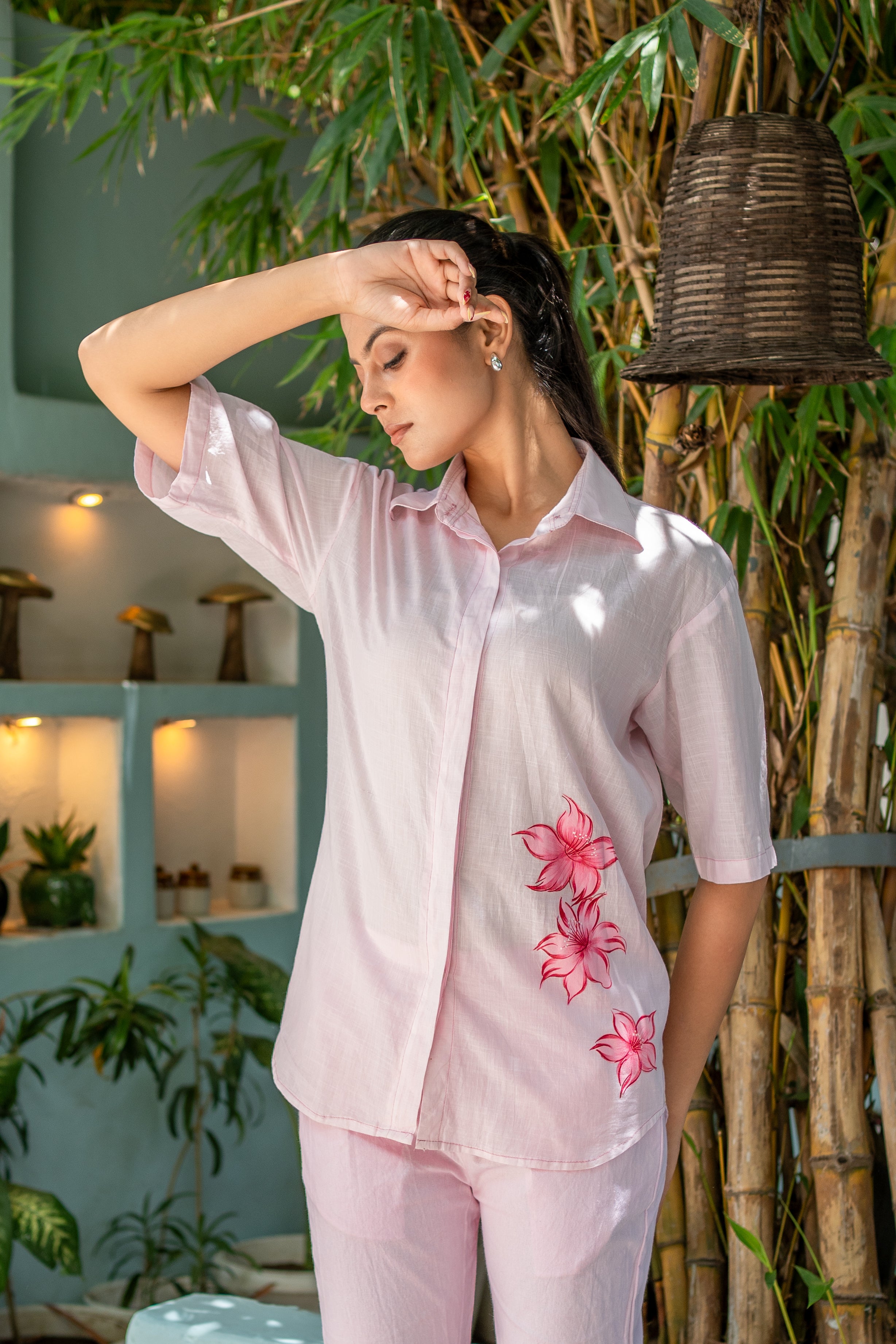 Rosé Glow Co-ord Set