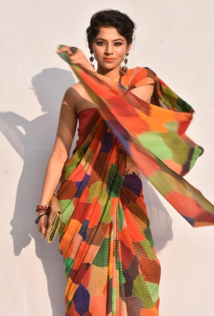 Festival Sarees Showcase: The Intersection of Culture and Fashion