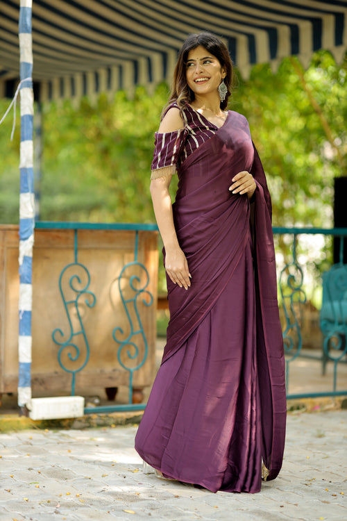 Vino Royale (Picco+Fall+Pre-stitched+Stitched Blouse)