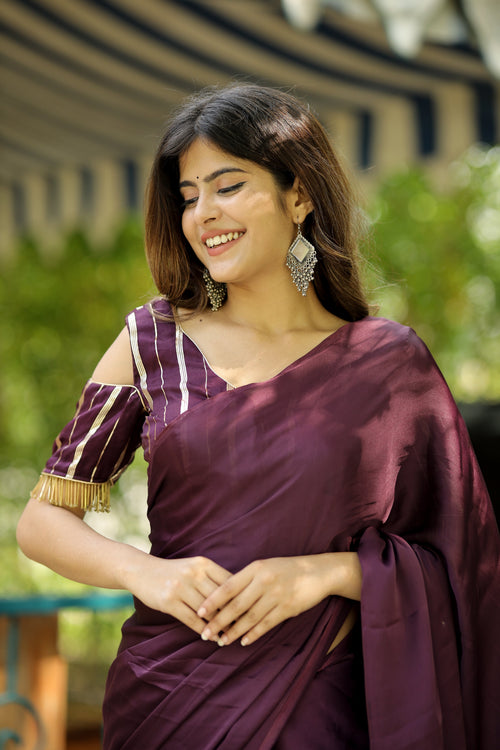 Vino Royale (Picco+Fall+Pre-stitched+Stitched Blouse)