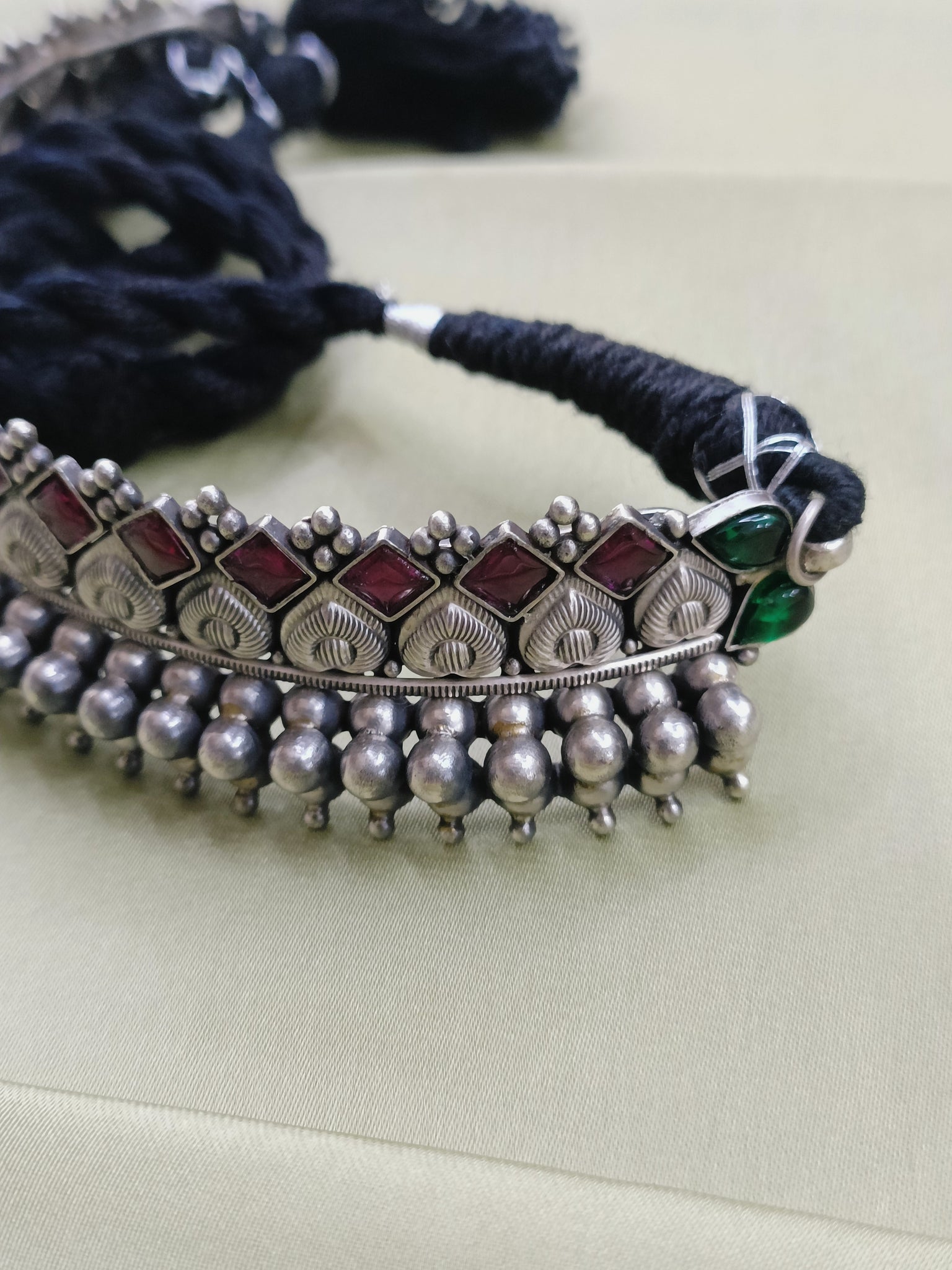 92.5 silver handcrafted neckpiece