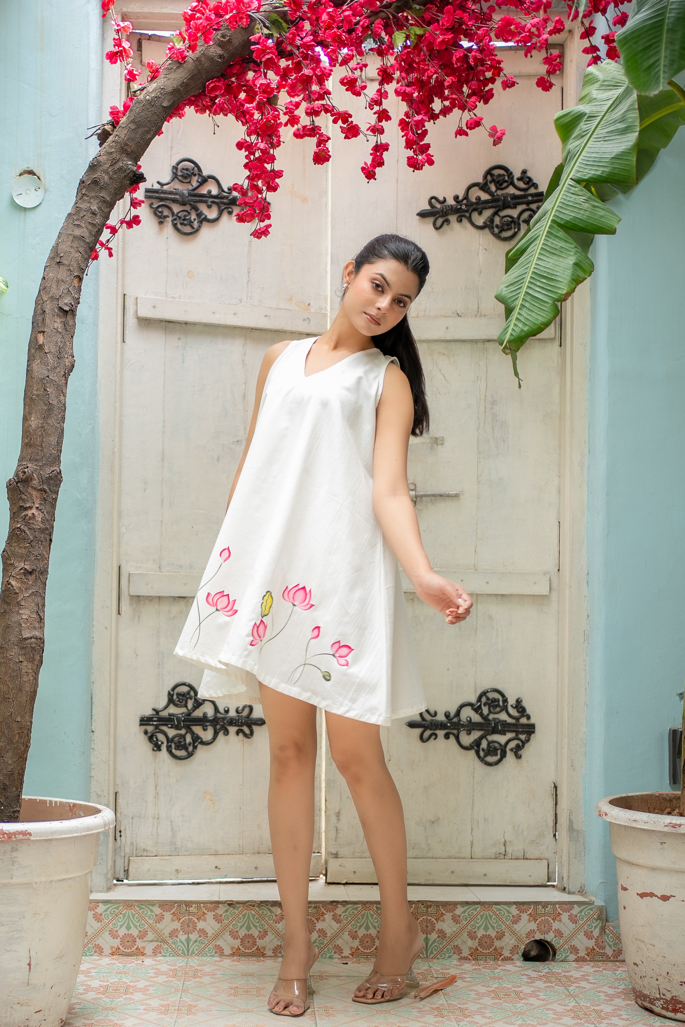 Lotus Whisper Dress