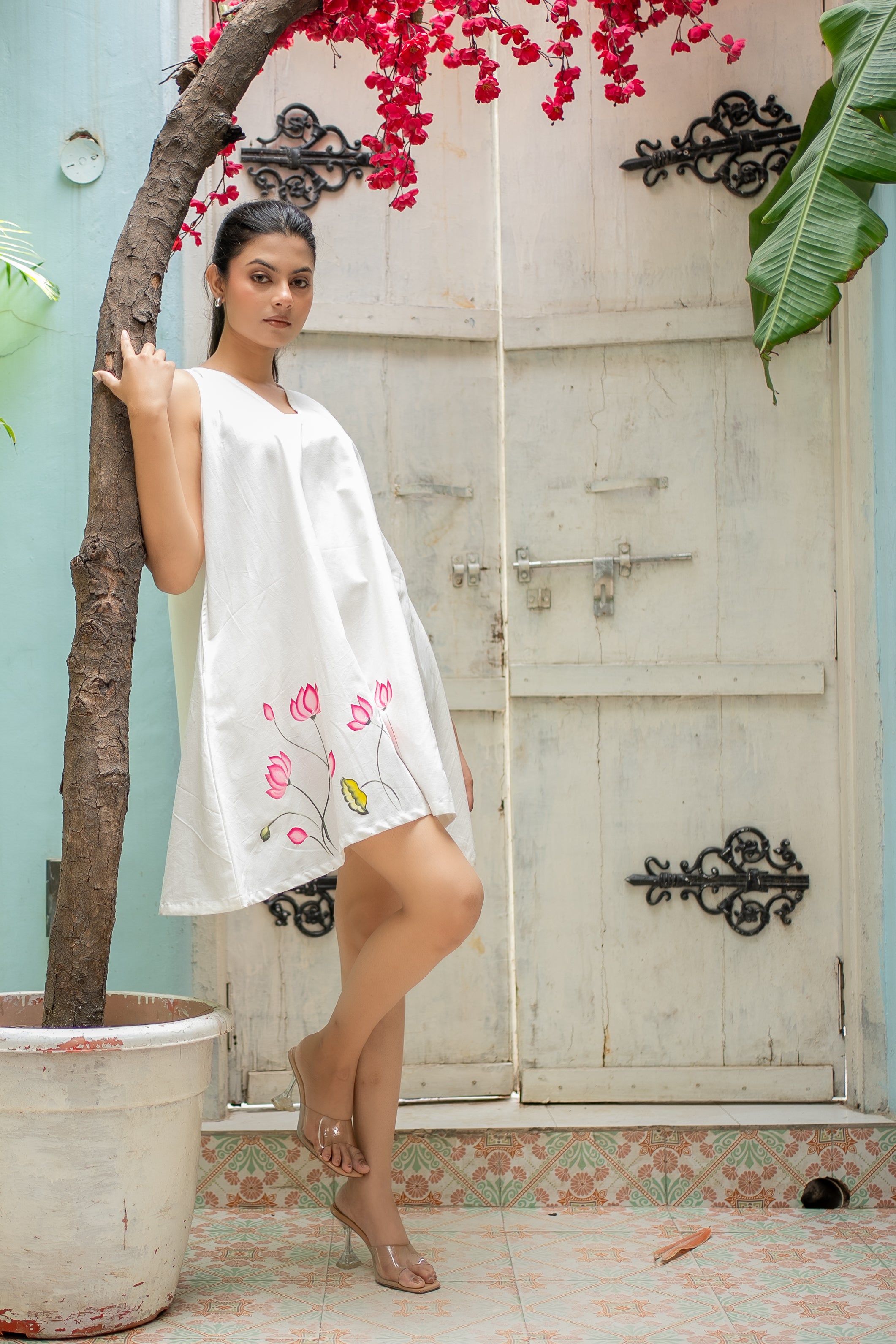 Lotus Whisper Dress