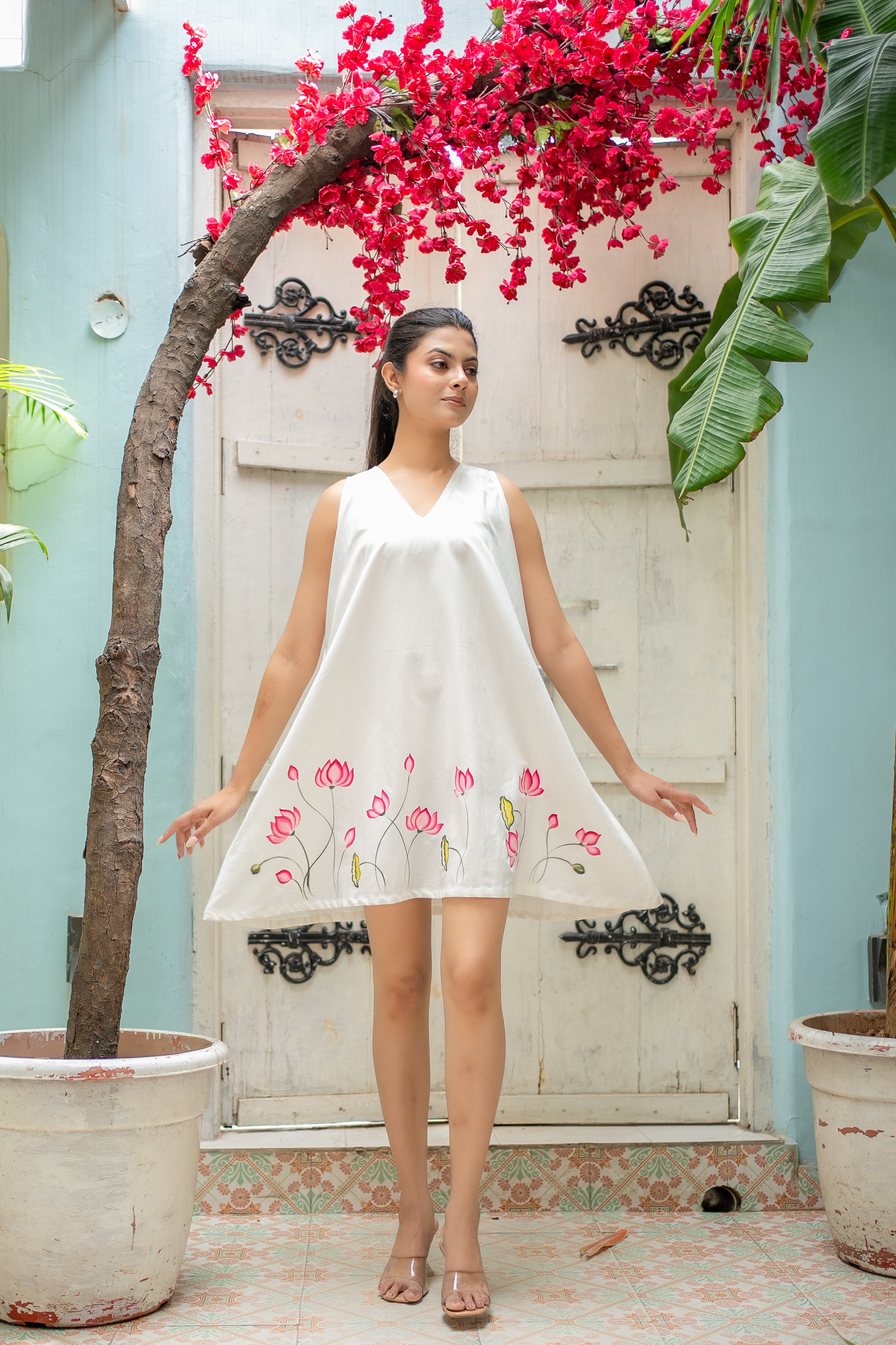 Lotus Whisper Dress