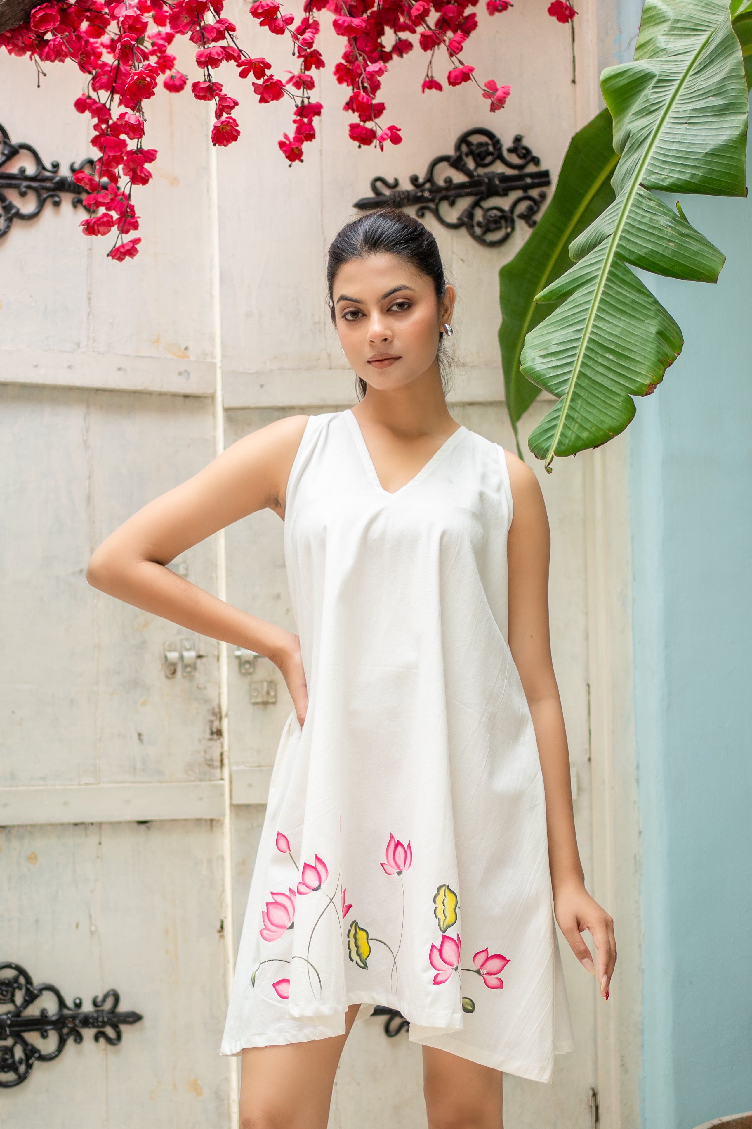 Lotus Whisper Dress