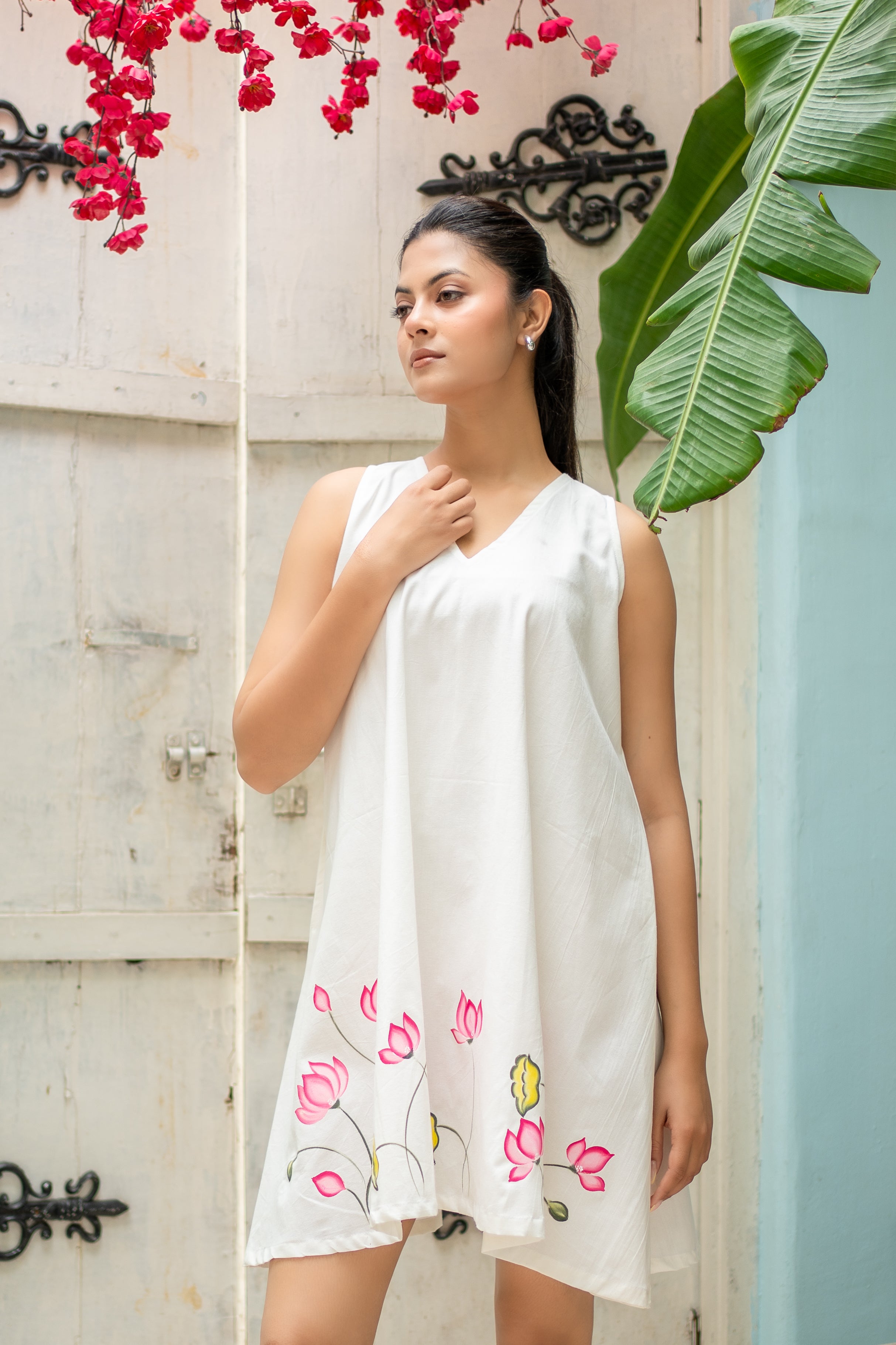 Lotus Whisper Dress