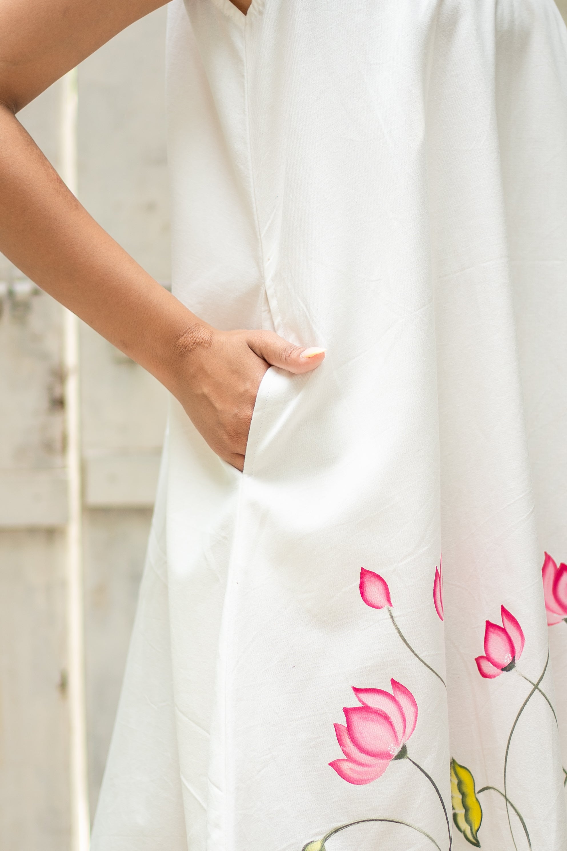 Lotus Whisper Dress
