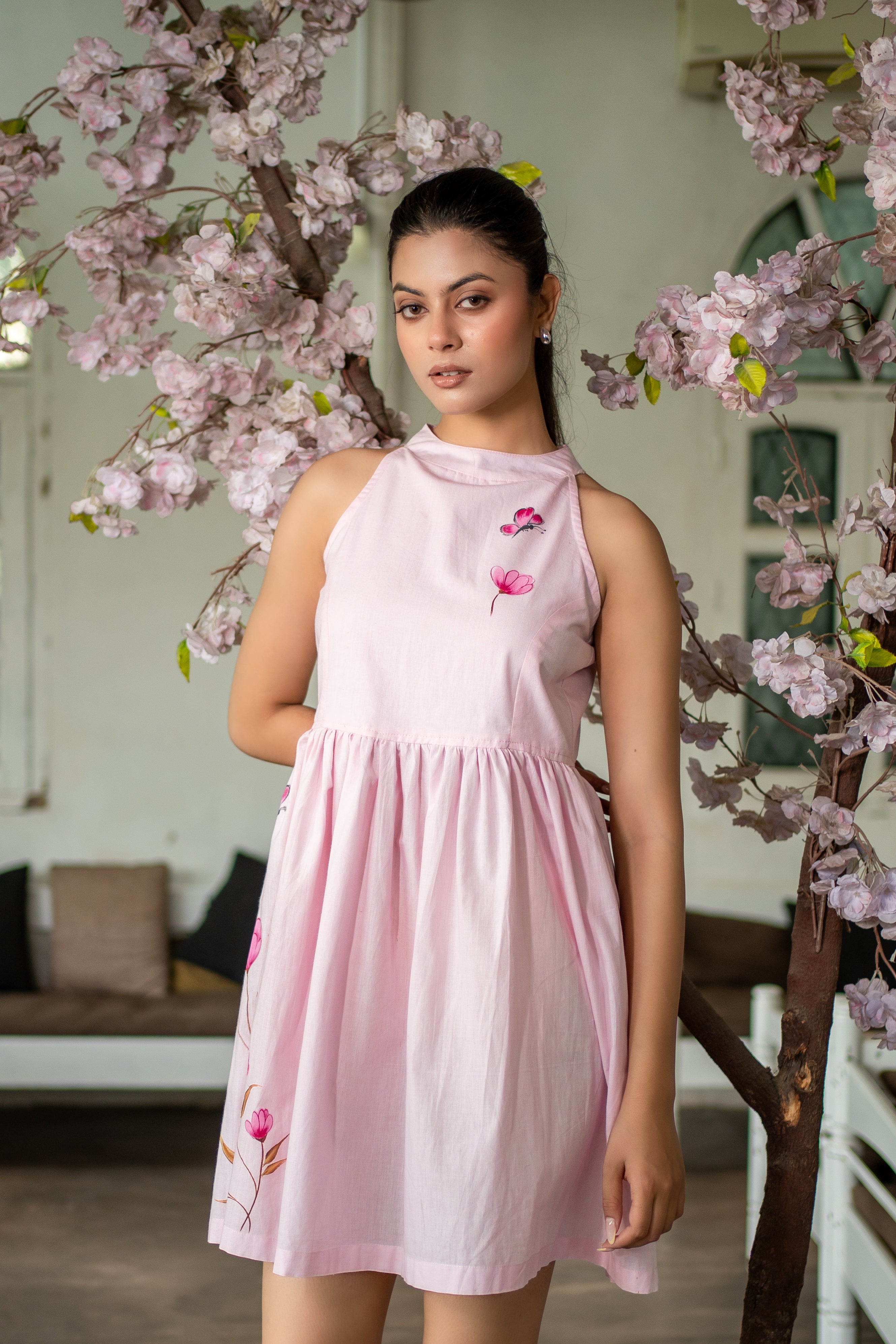 Blush Blossom Dress