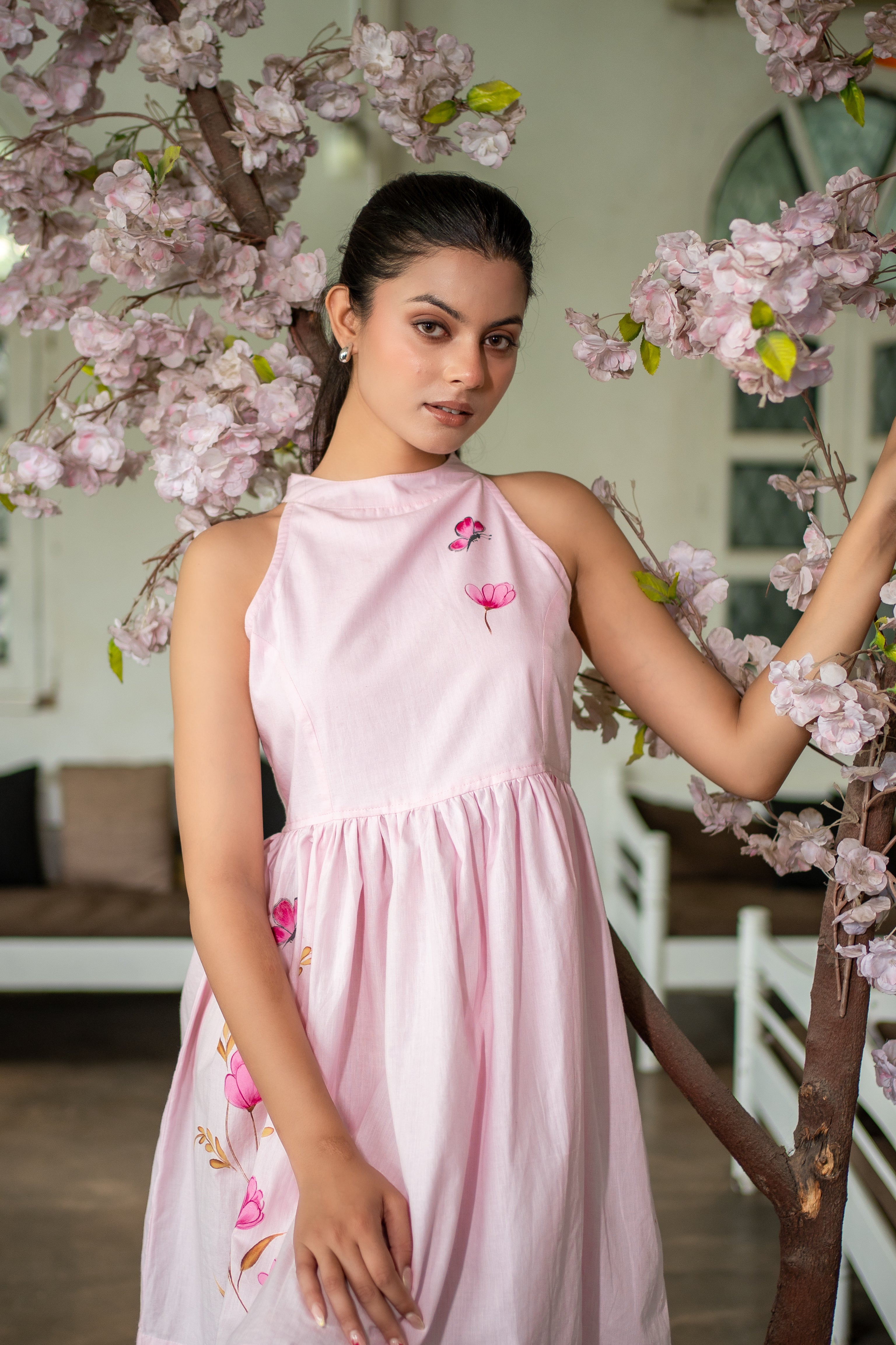 Blush Blossom Dress