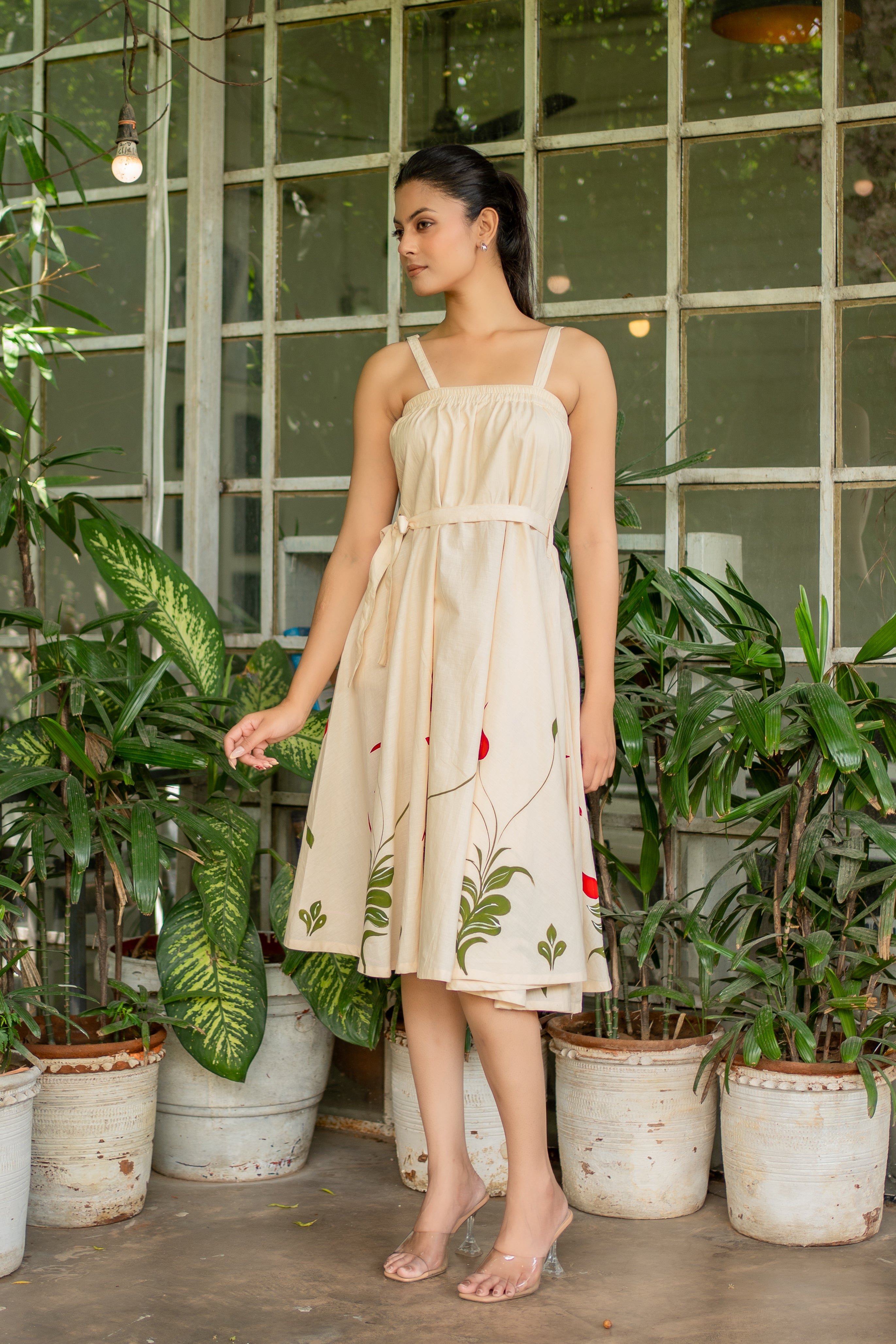 Crimson Leaf Dress