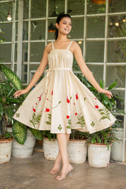 Crimson Leaf Dress