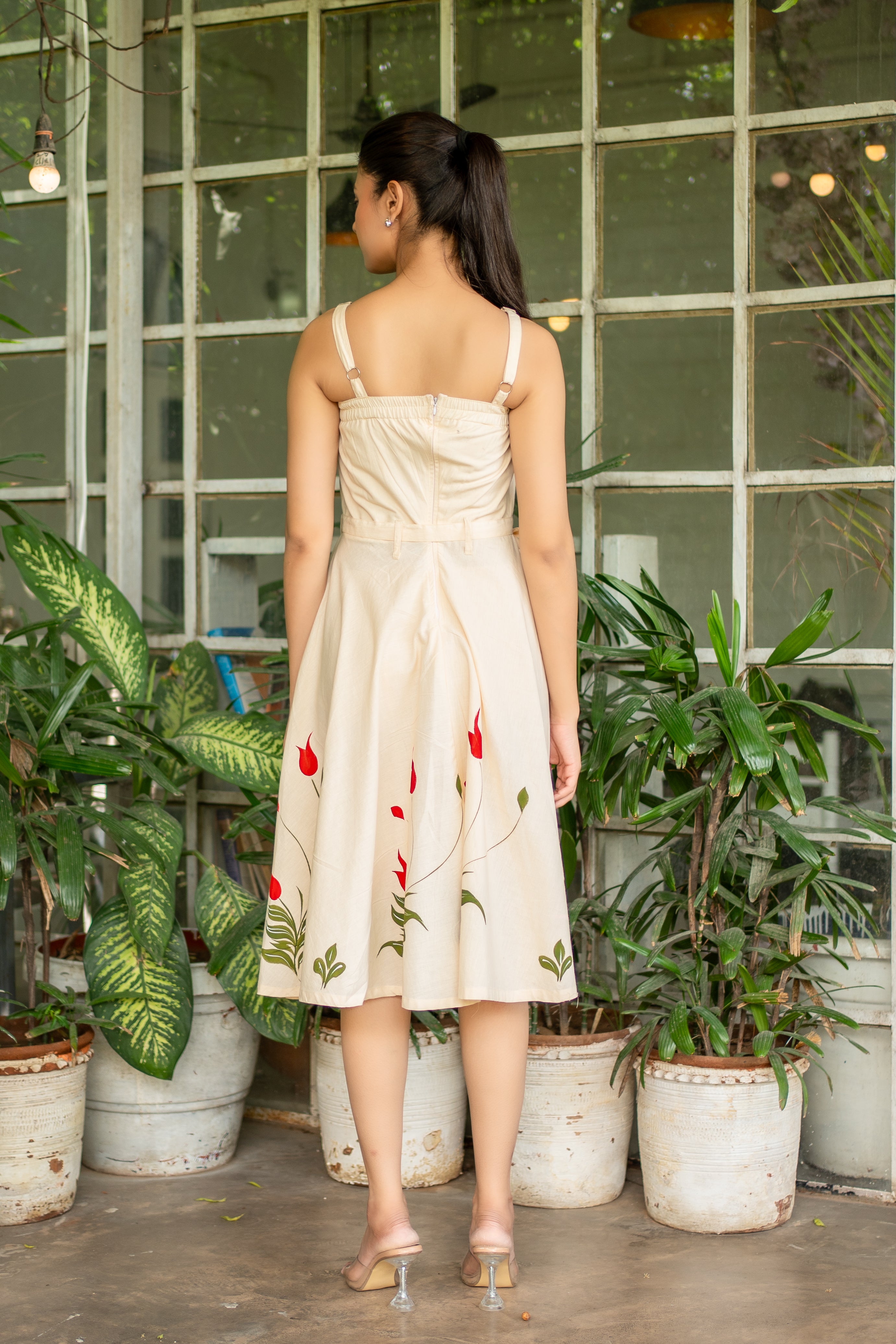 Crimson Leaf Dress