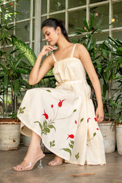 Crimson Leaf Dress