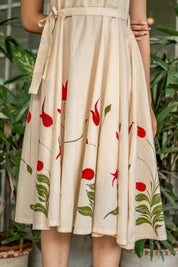 Crimson Leaf Dress