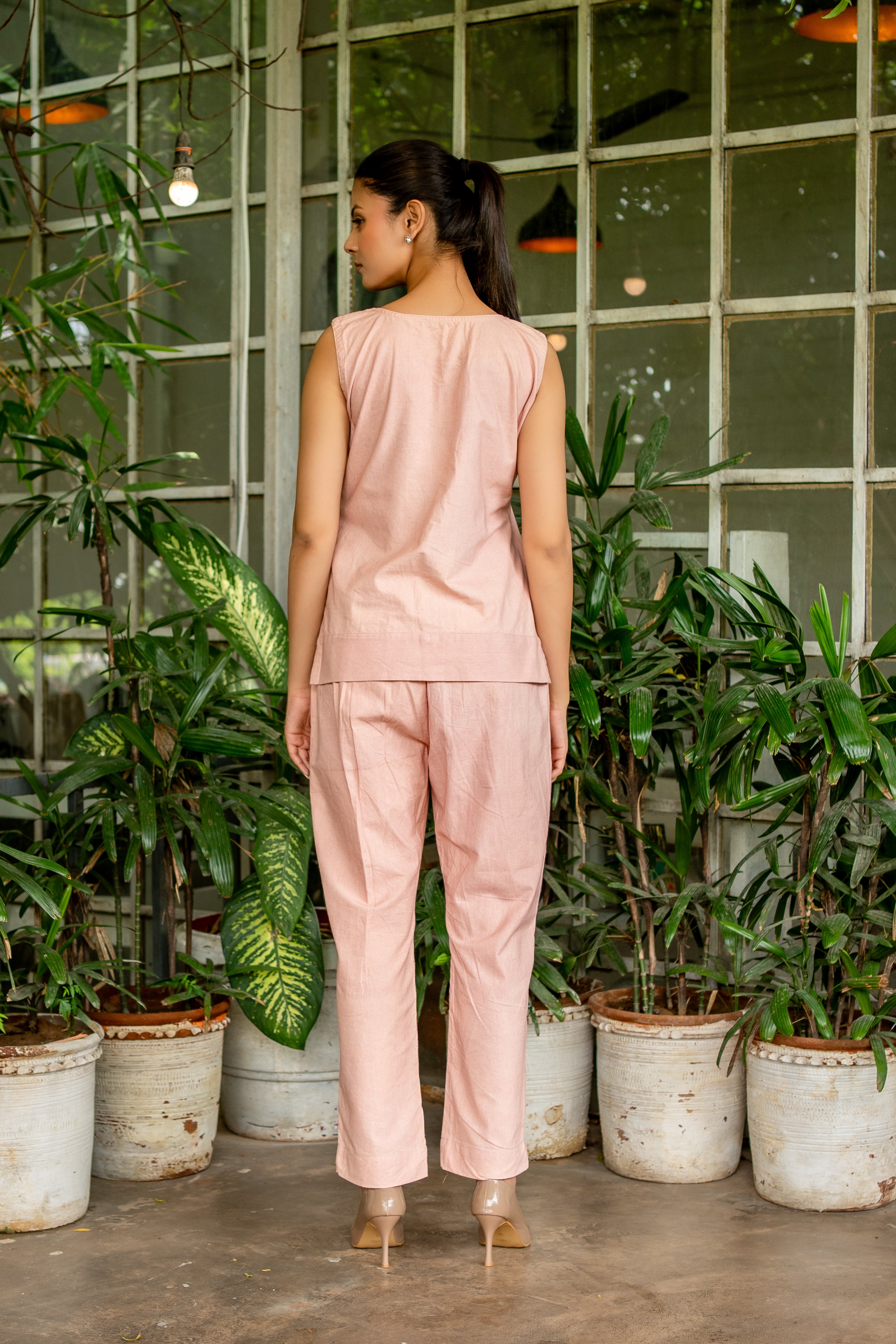 Rosé Whisper Co-ord Set
