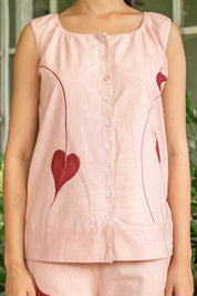 Rosé Whisper Co-ord Set