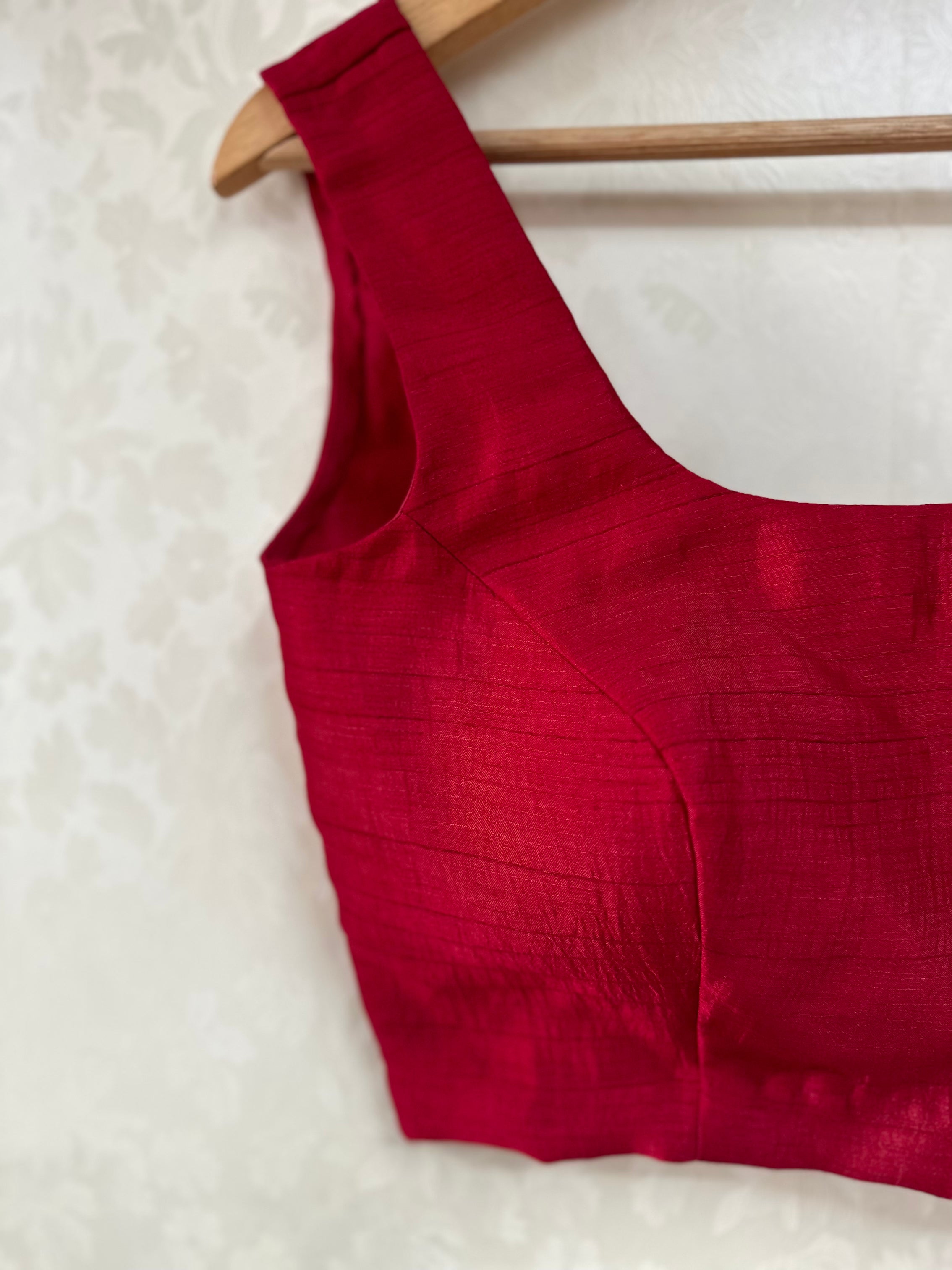 Raw Silk Blouse - 16968