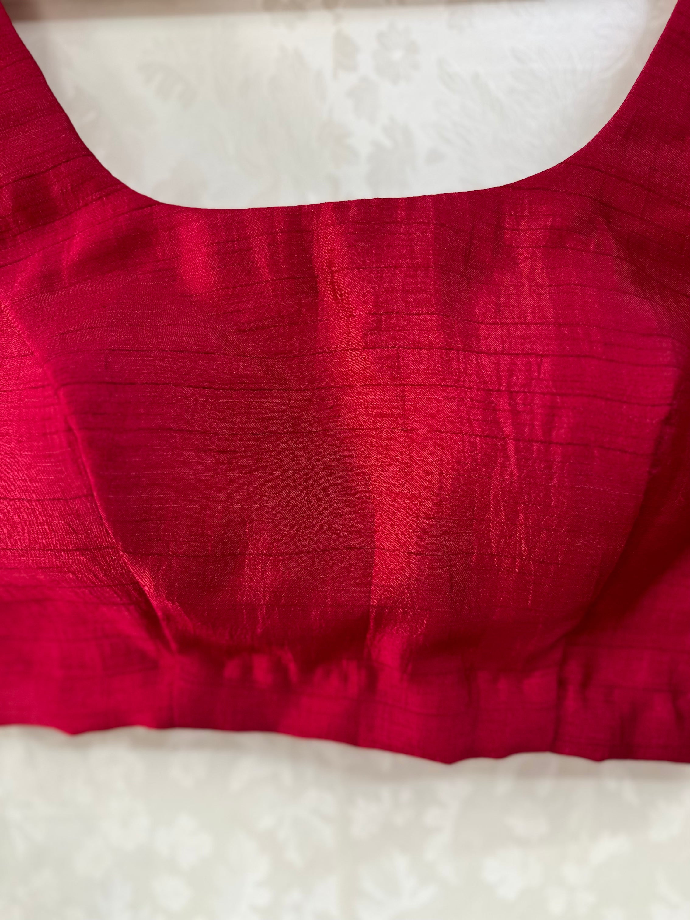Raw Silk Blouse - 16968