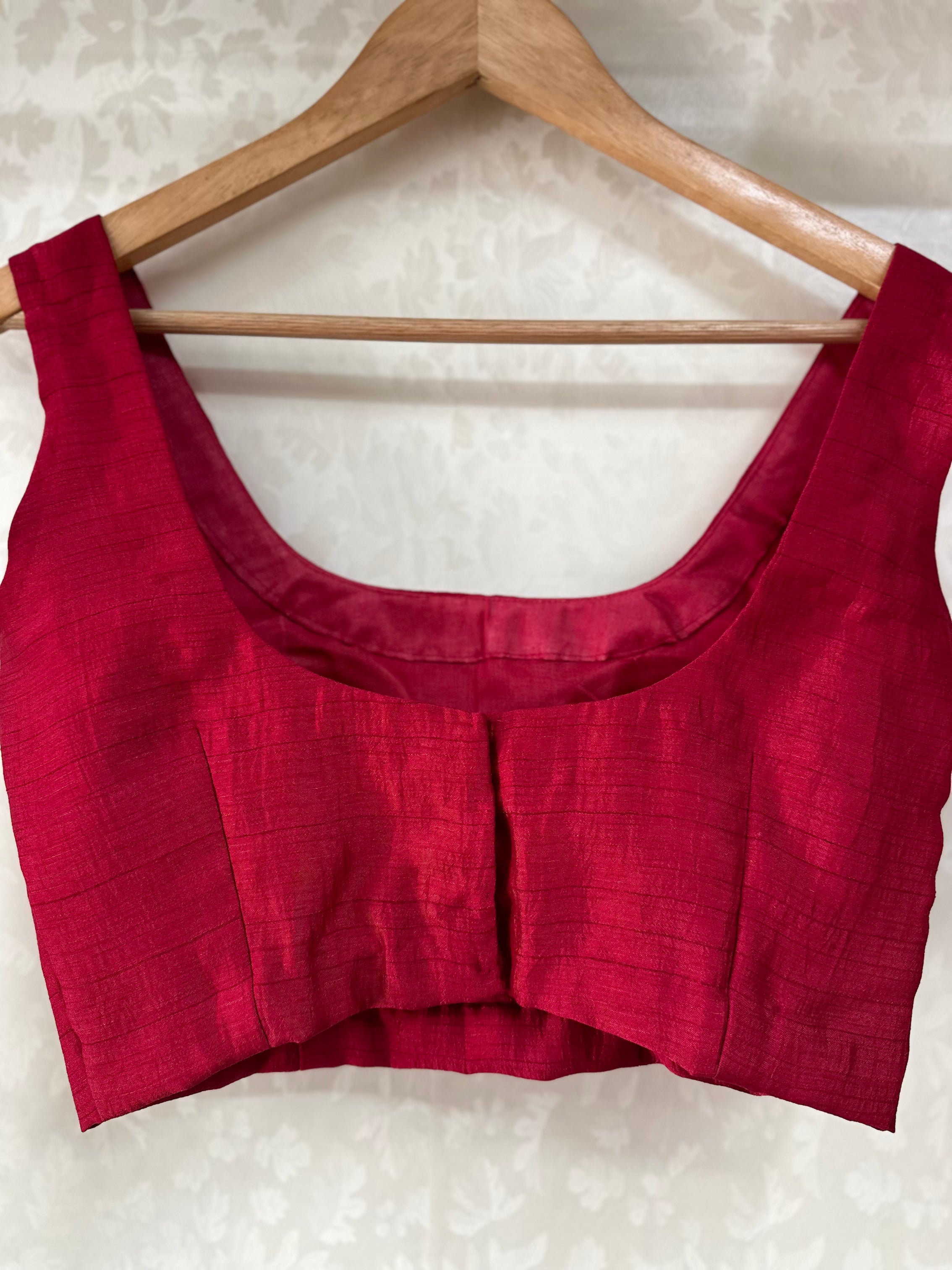 Raw Silk Blouse - 16968