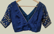 Hand Embroidered Silk Blouse