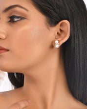 Pearls 92.5 Silver Earrings