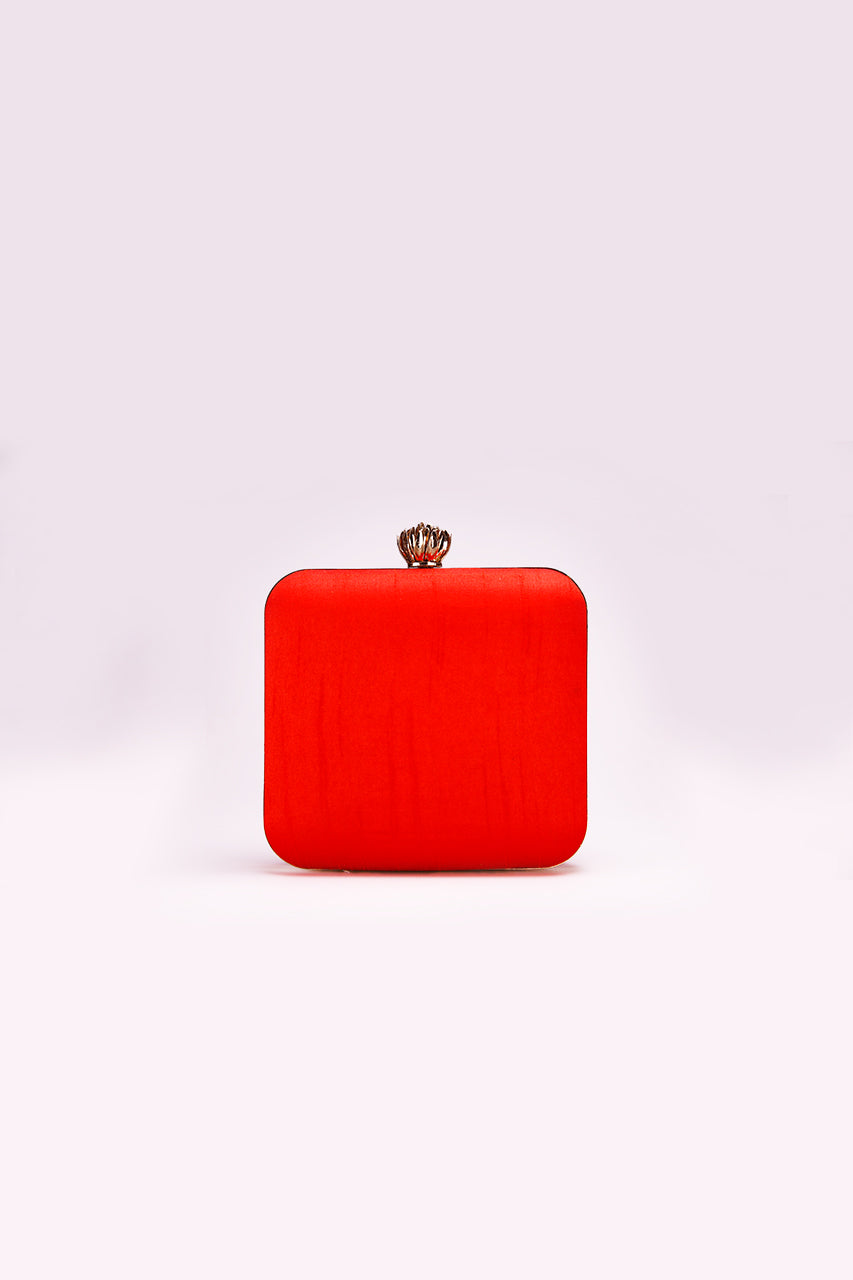 Carrot Red Clutch
